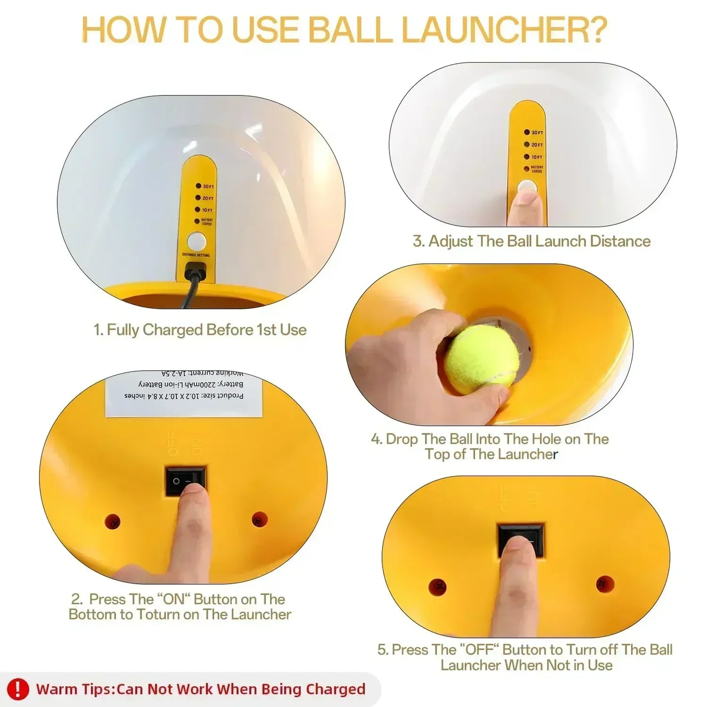 FetchMaster Pro: Auto Dog Ball Launcher